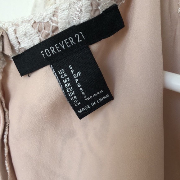 Forever 21 bohemian lace mini dress, size Small - Picture 5 of 7